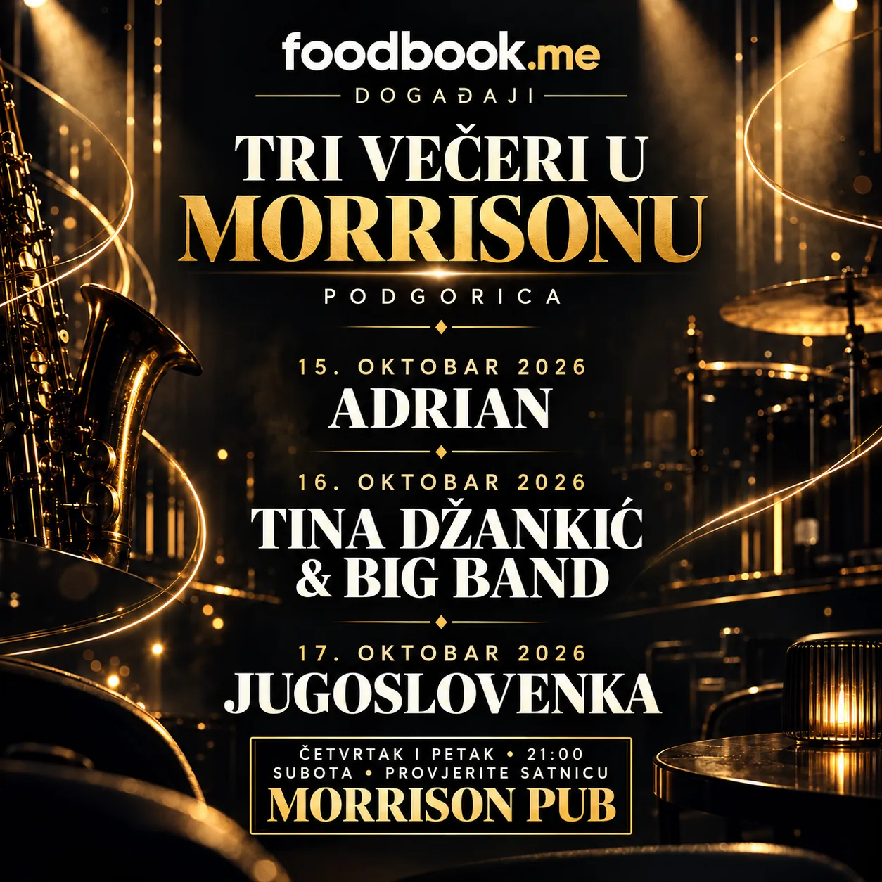 Tri večeri u Morrisonu