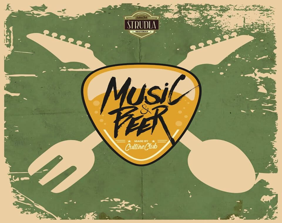 Promotion at Strudla - Music&Beer menu!