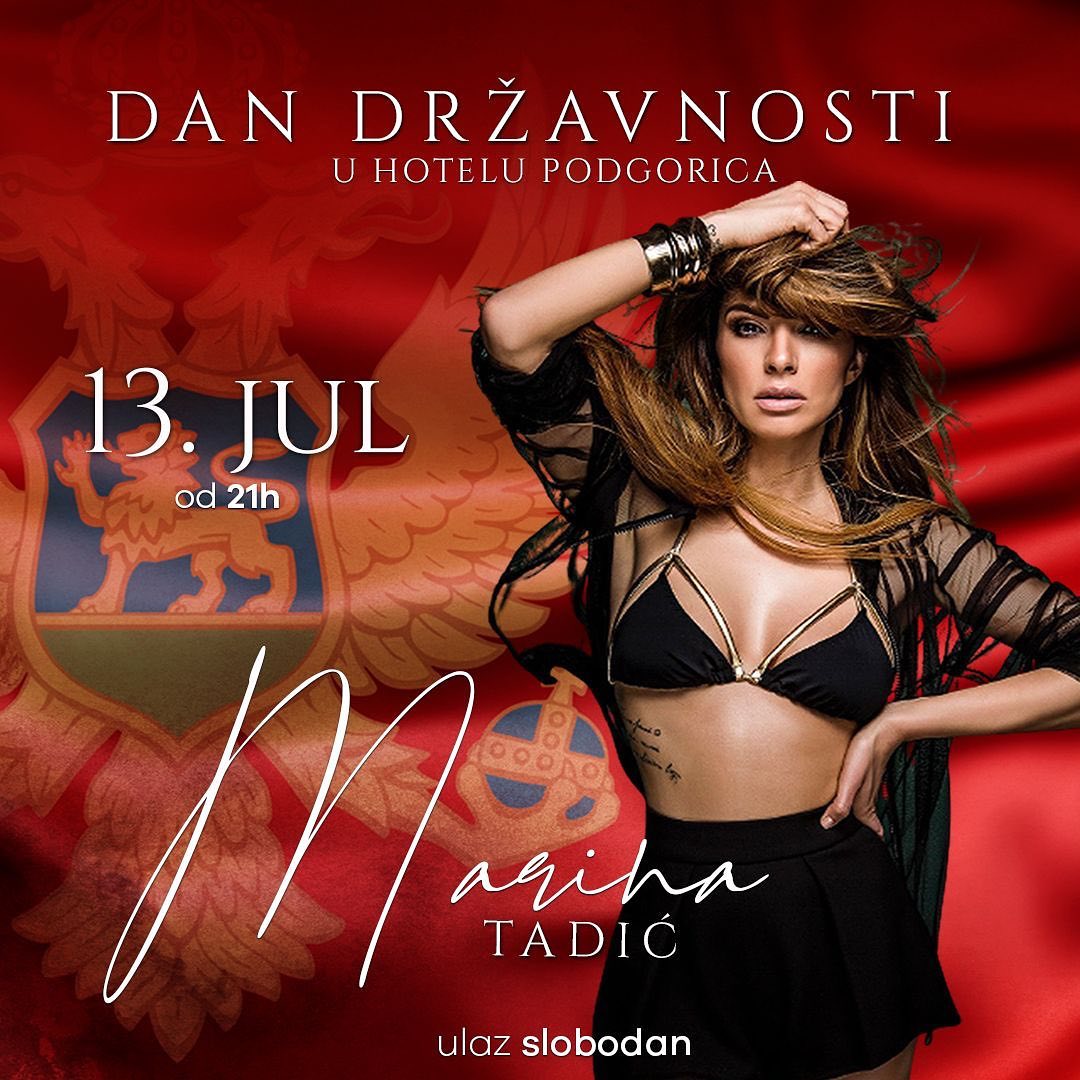 Marina Tadic u Hotelu Podgorica!