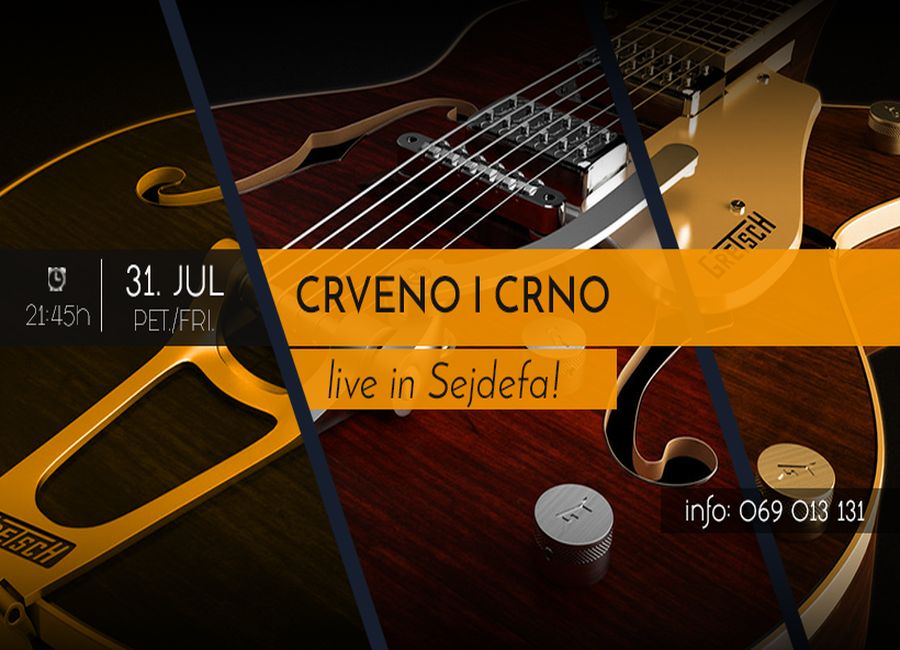 Crveno i crno u Sejdefi - petak!