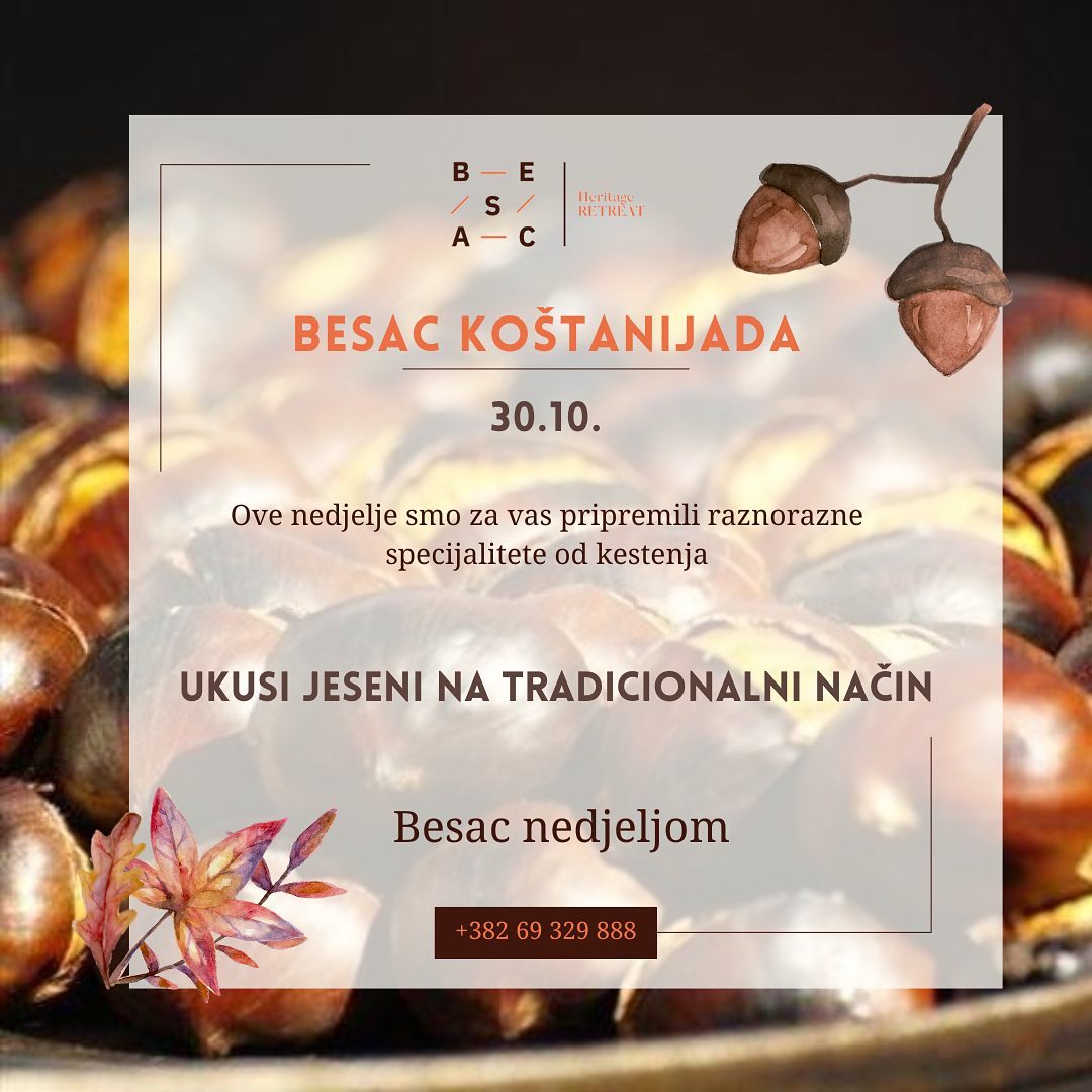 Besac Koštanijada u nedjelju!