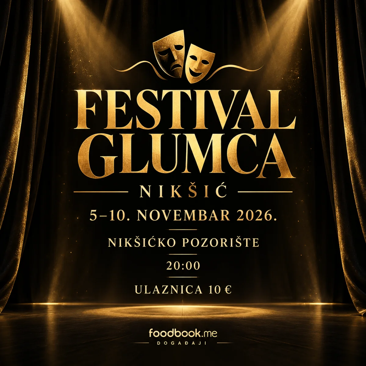 Festival glumca u Nikšiću