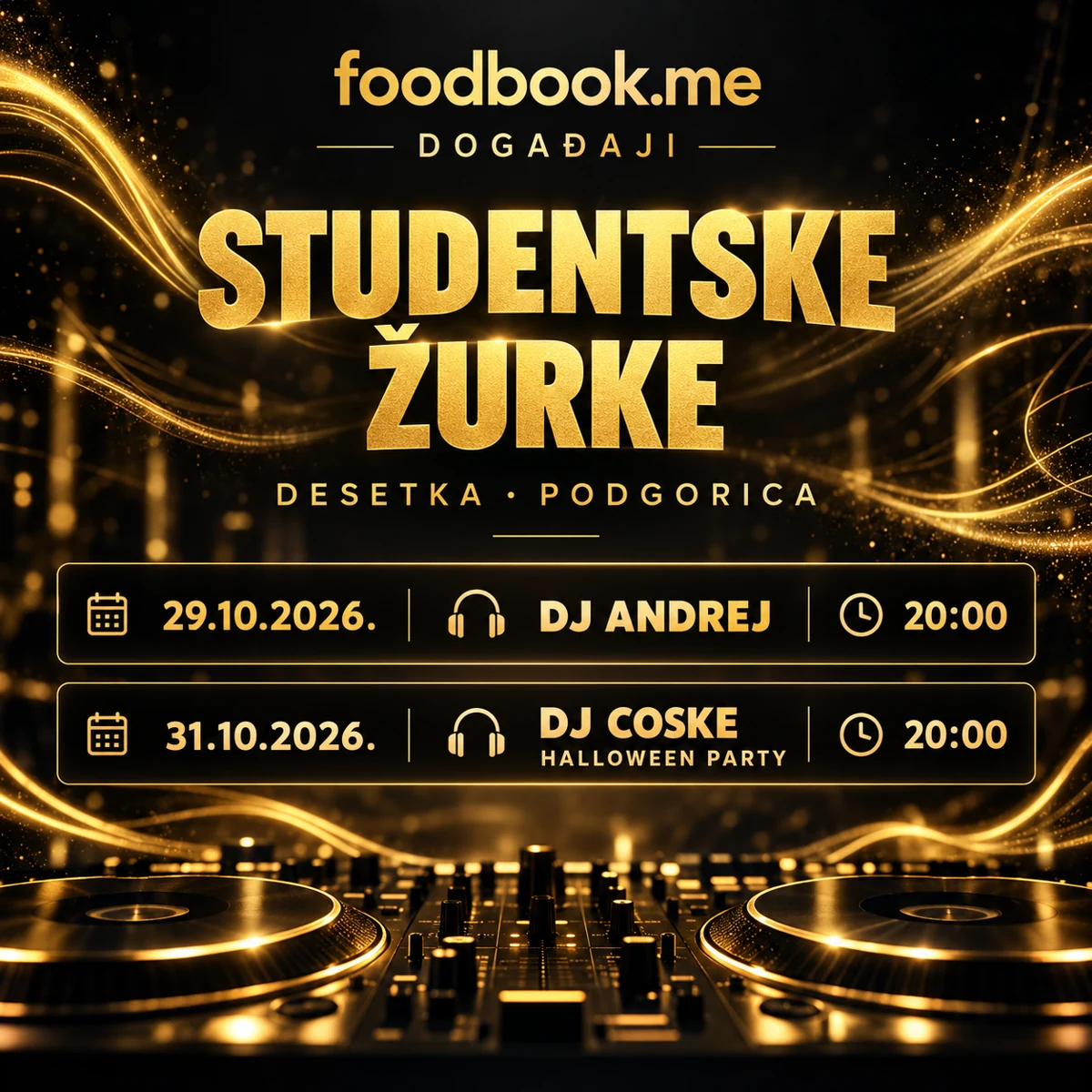 Studentske žurke u Desetki
