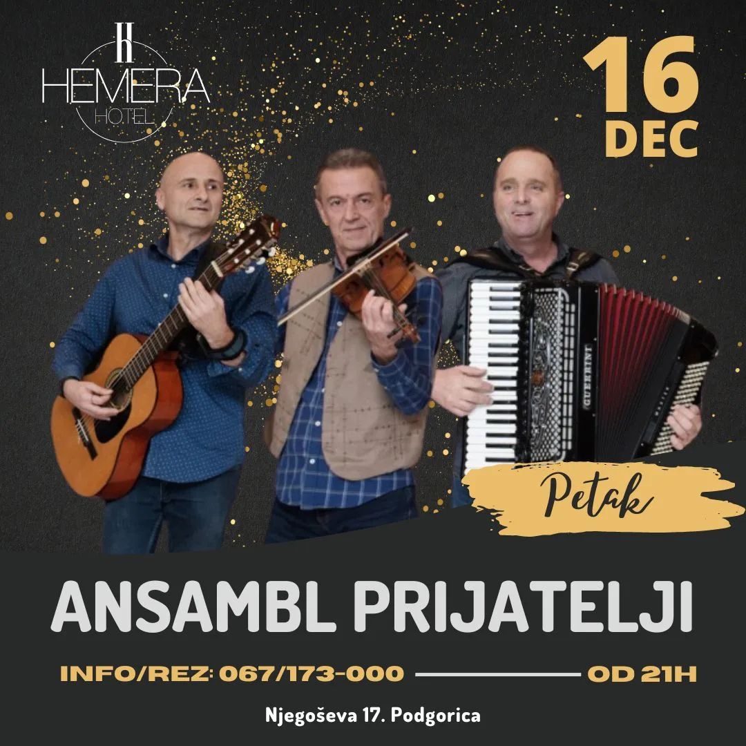Ansambl Prijatelji u Hemeri - petak!