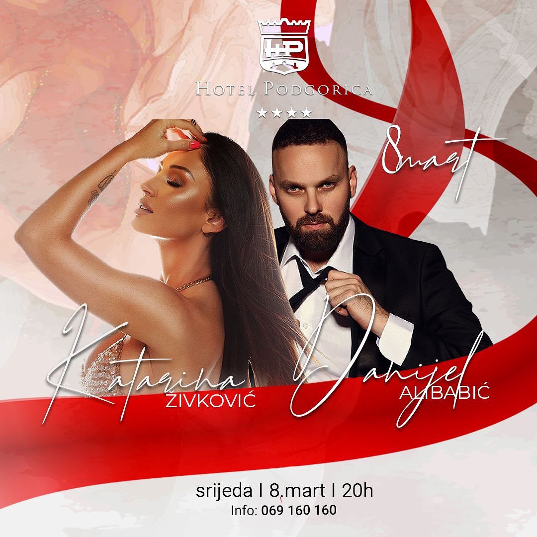 8. MART 2023 u Hotelu Podgorica - Danijel Alibabić!