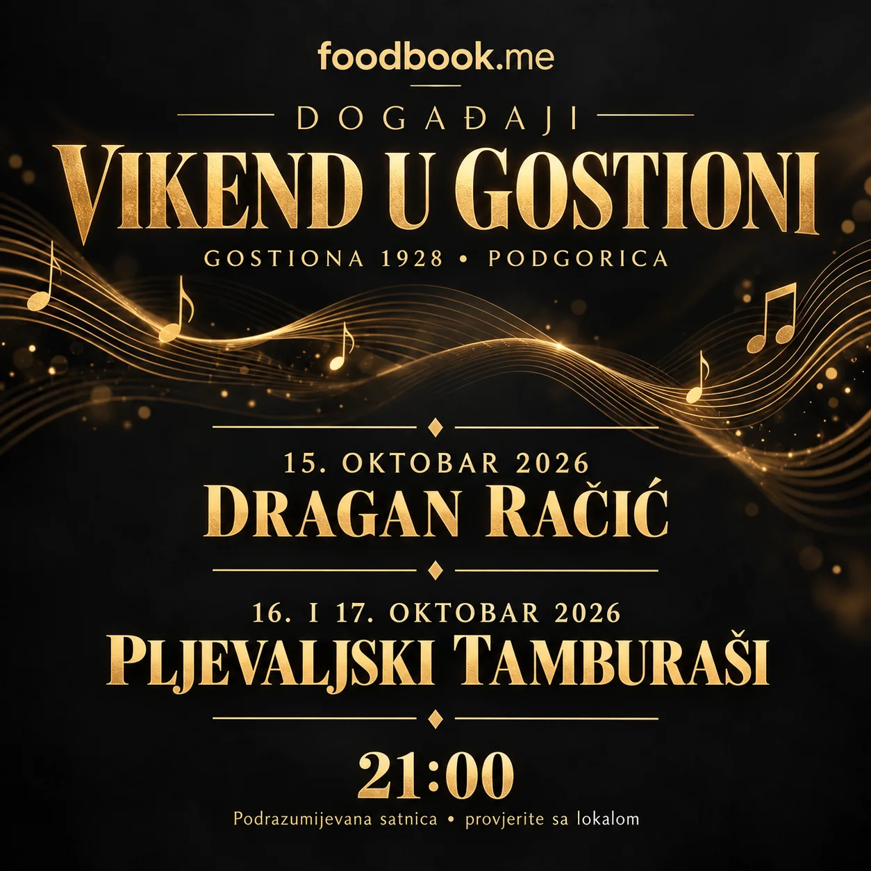 Muzički vikend u Gostioni