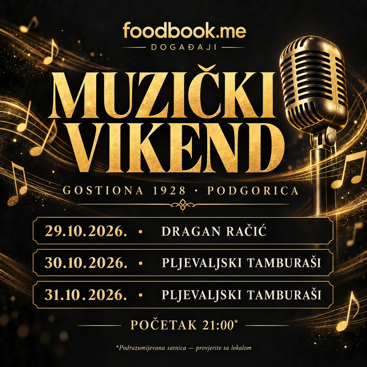Muzički vikend u Gostioni