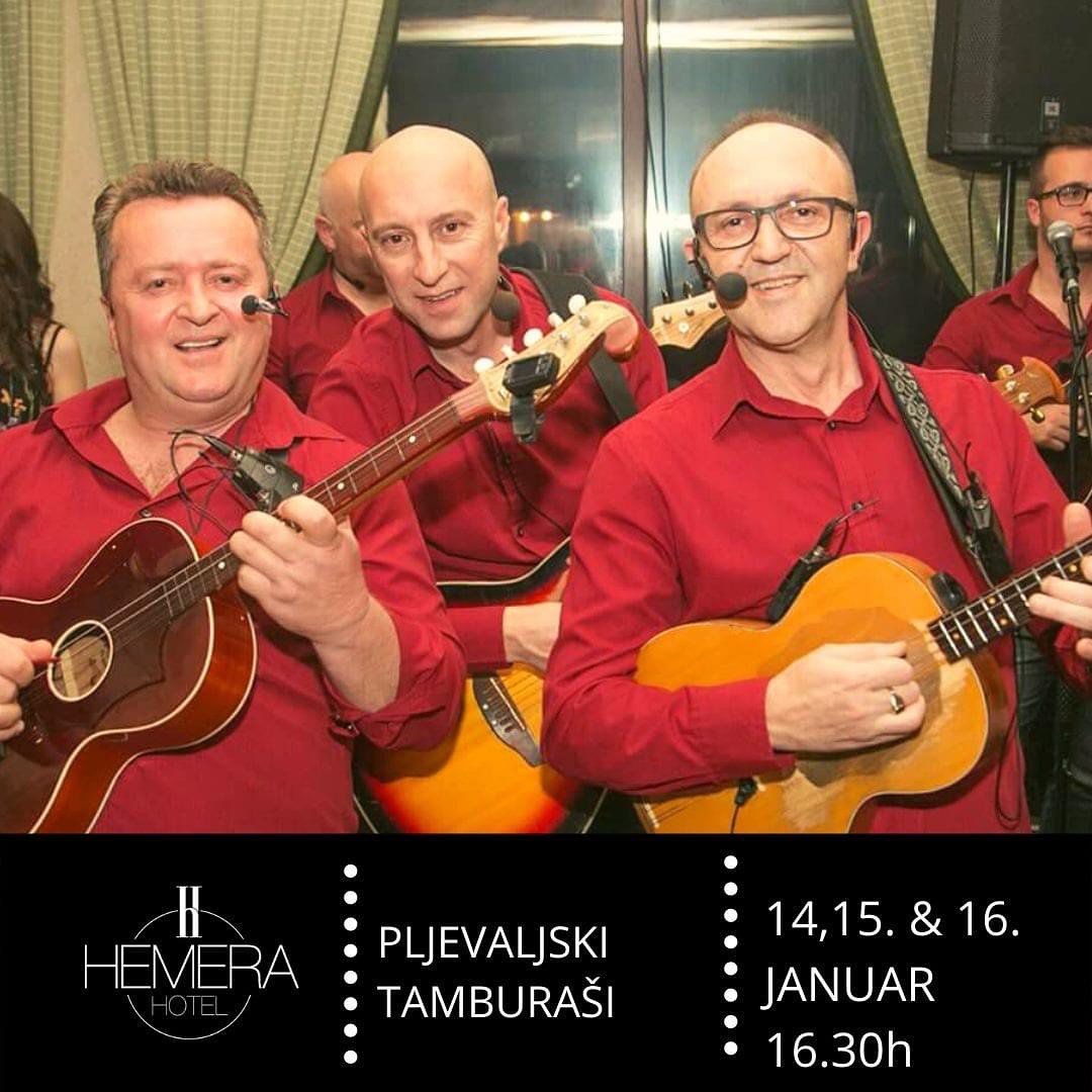 Pljevaljski tamburaši u Hemeri - 14, 15, 16 januar!