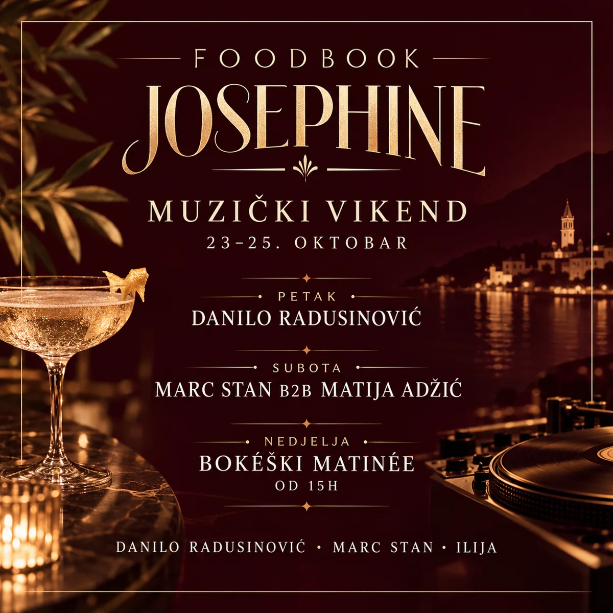 Muzički vikend u Josephine