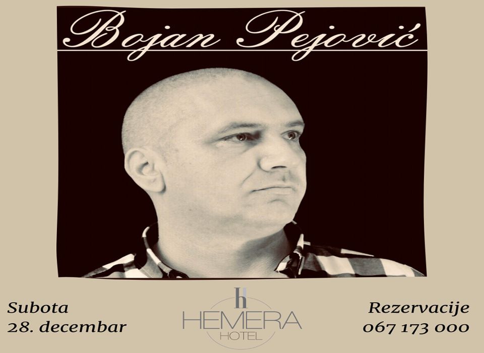 Bojan Pejović u restoranu hotela Hemera