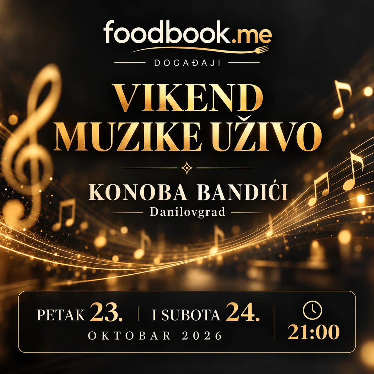 Vikend muzike u Bandićima