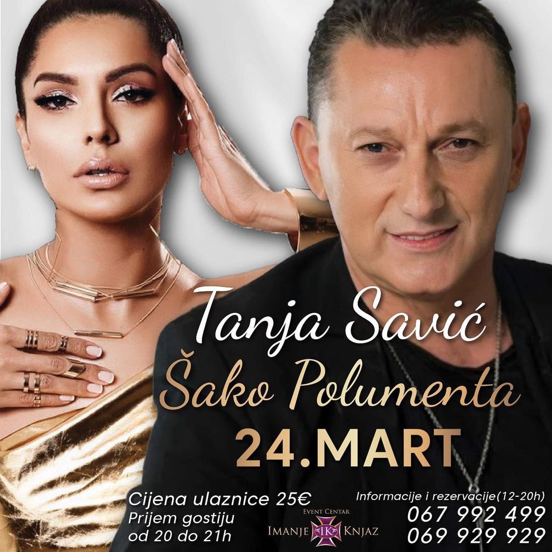 Sako Polumenta i Tanja Savic na Imanju Knjaz!