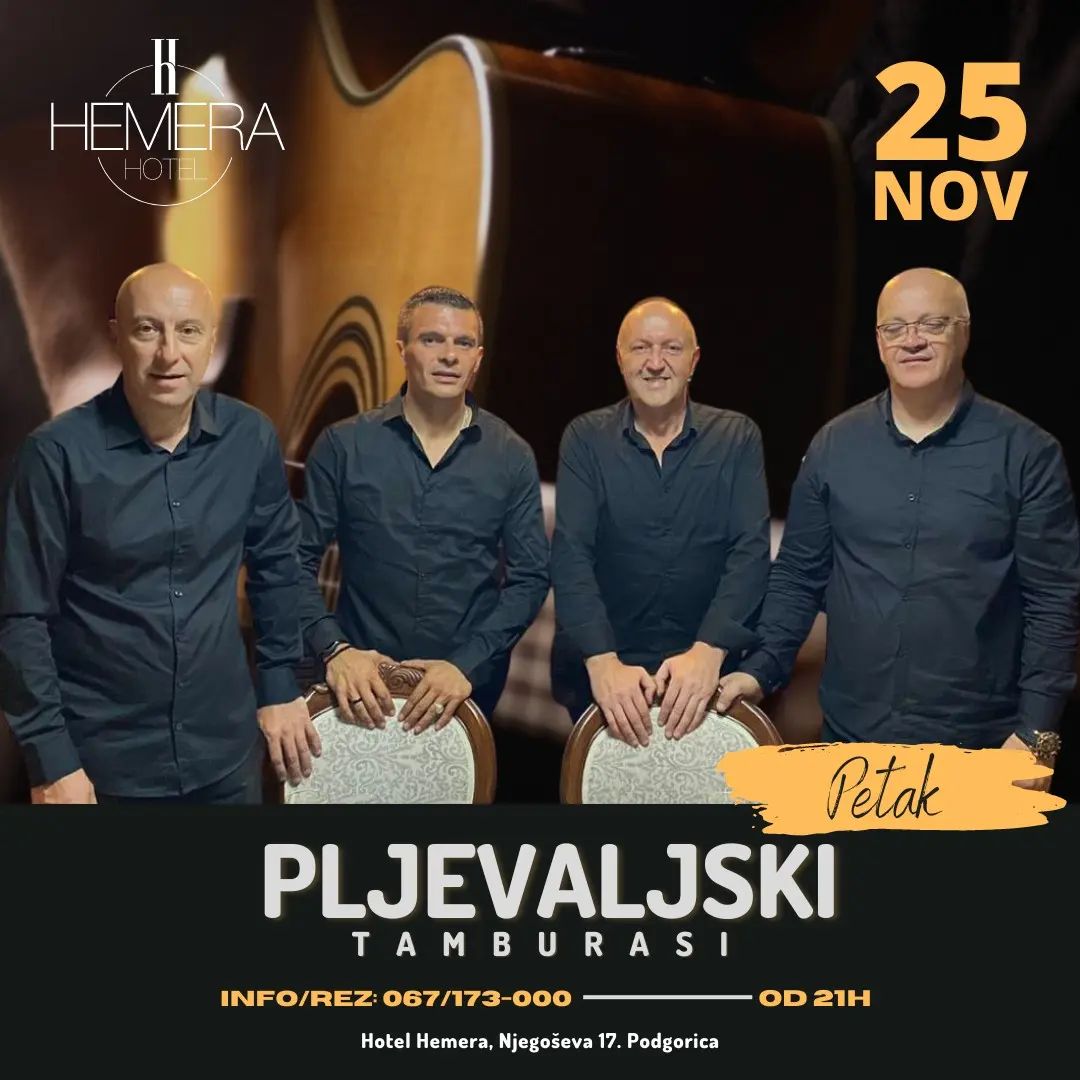 Pljevaljski tamburaši u Hemeri - petak!