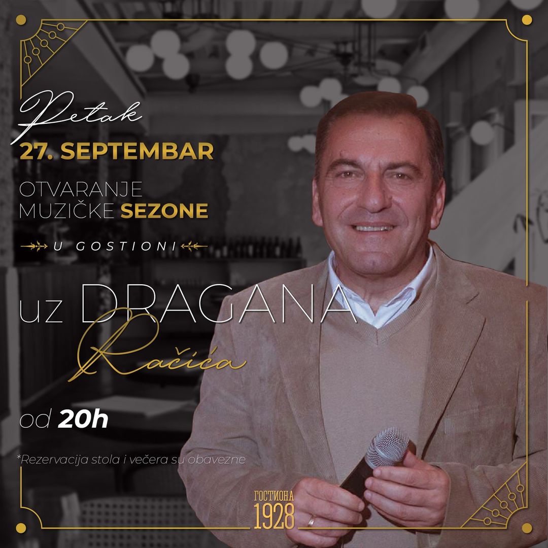 Old traditional music of Podgorica at Gostiona 1928 - Friday
