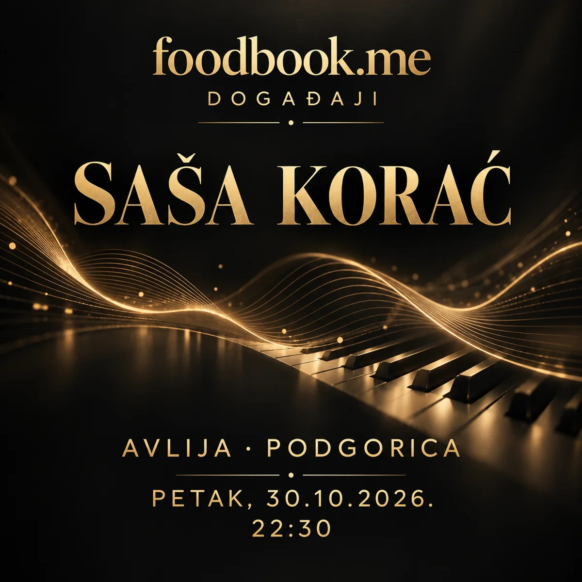 Saša Korać u Avliji