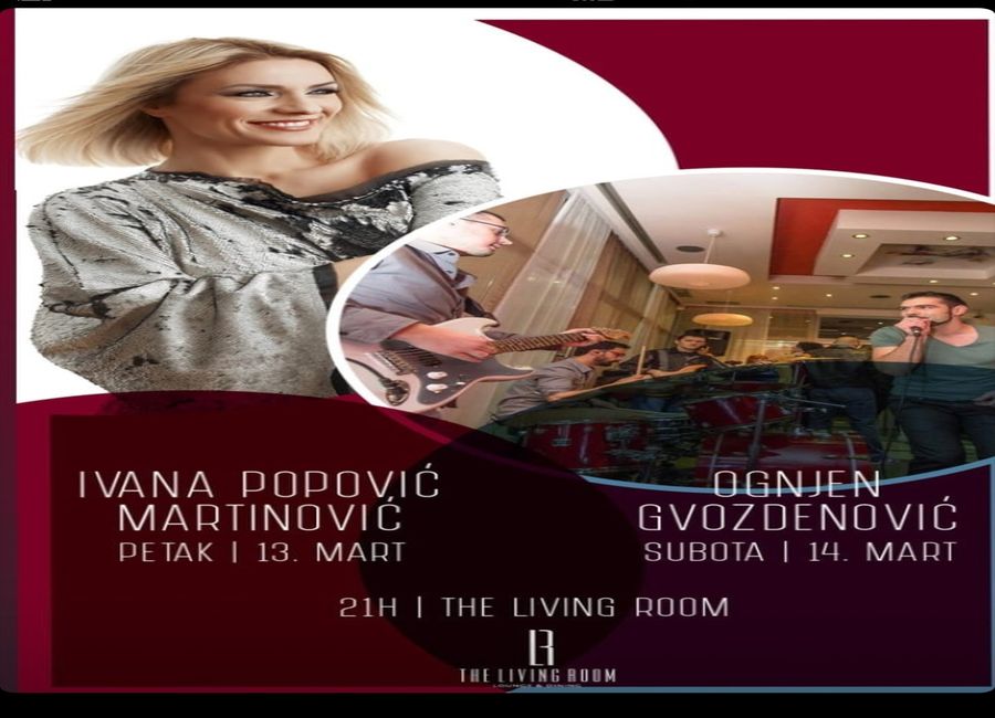 Ivana Popović&Ognjen Gvozdenović za vikend u Living Room-u