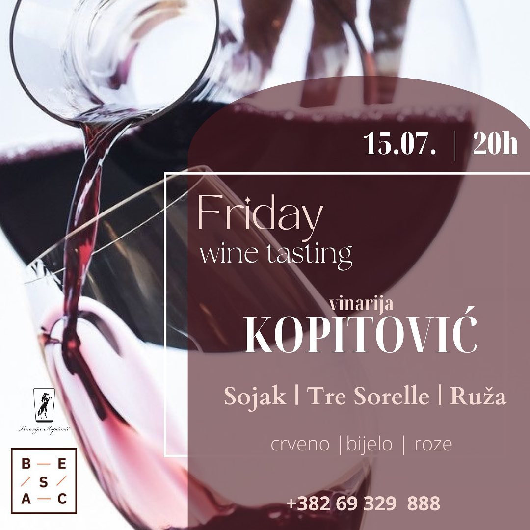 Degustacija vina Vinarije Kopitović - tvrdjava Besac