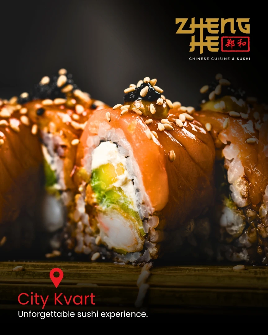 Best sushi in Podgorica - Zheng he City quart