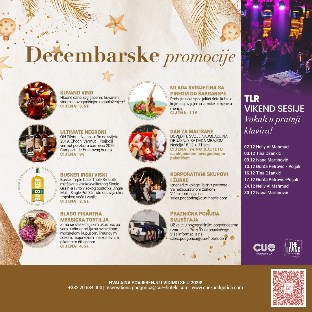 Decembarske promocije u Living Room-u