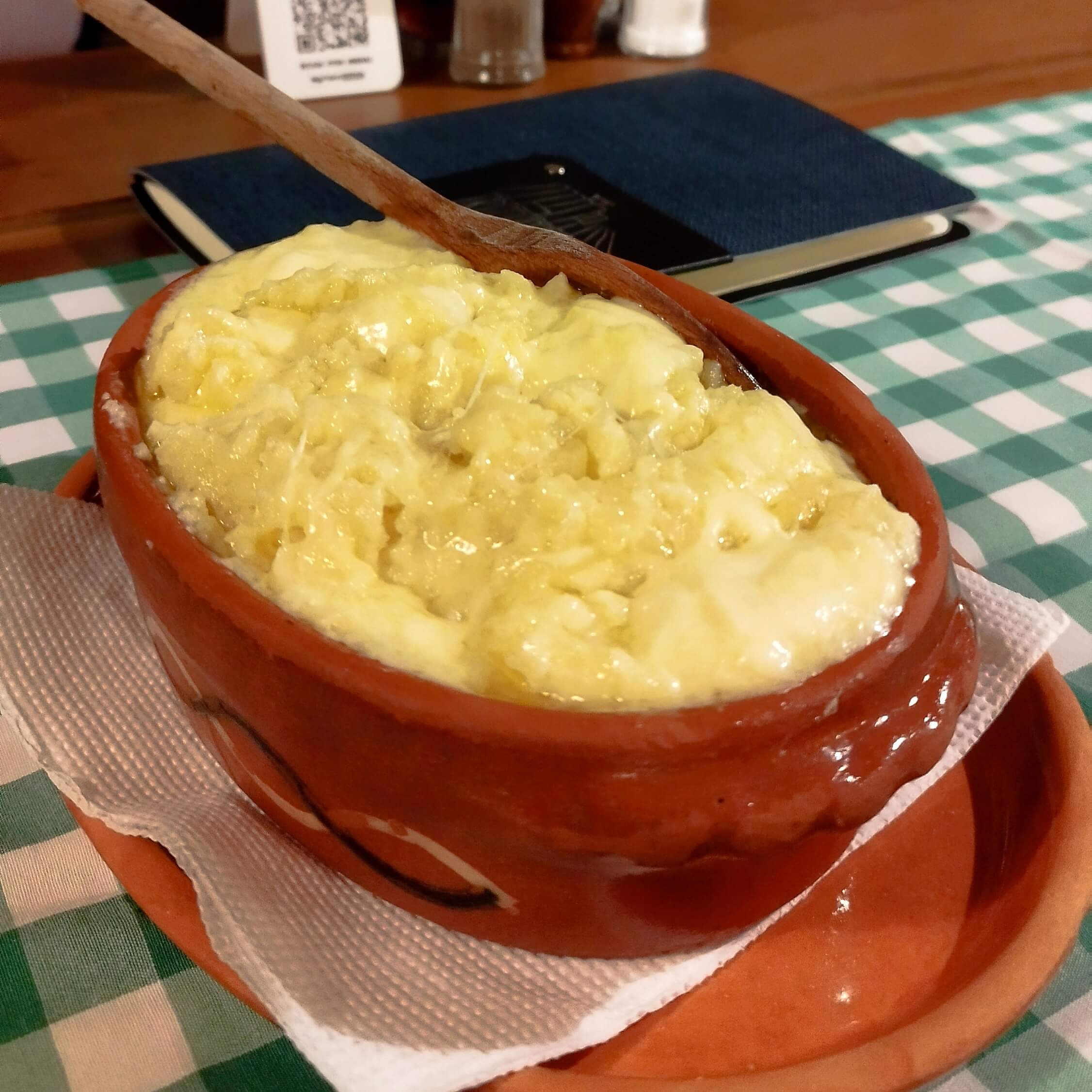 National food specialty Kacamak in Kolasin