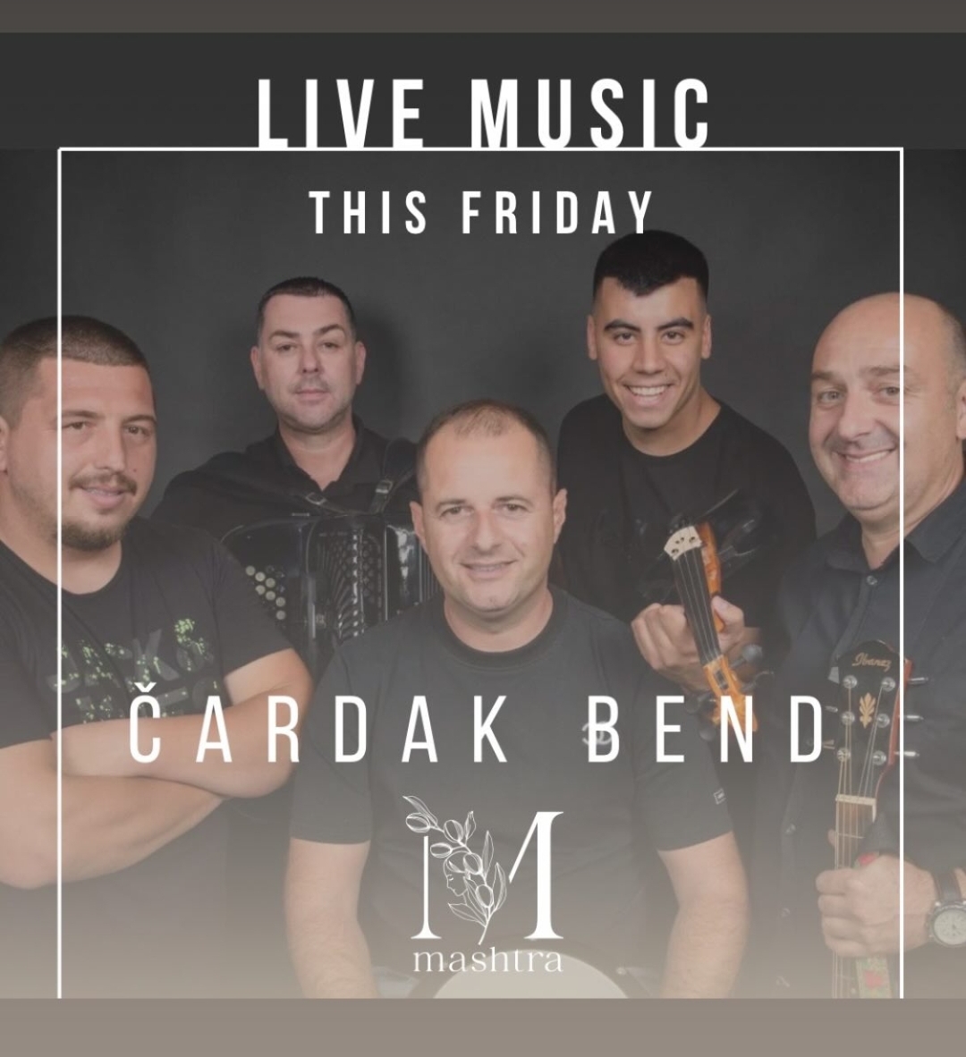 Cardak Band u restoranu MASHTRA - četvrtak