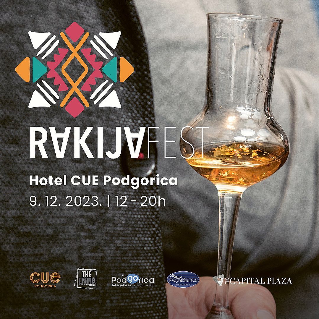 Rakija fest at CUE hotel in Podgorica!