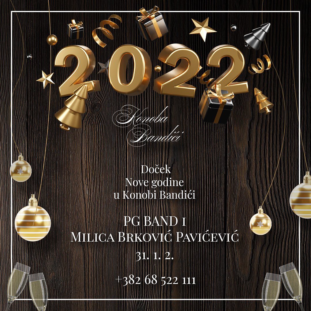 Nova godina 2022 u konobi BANDIĆI!