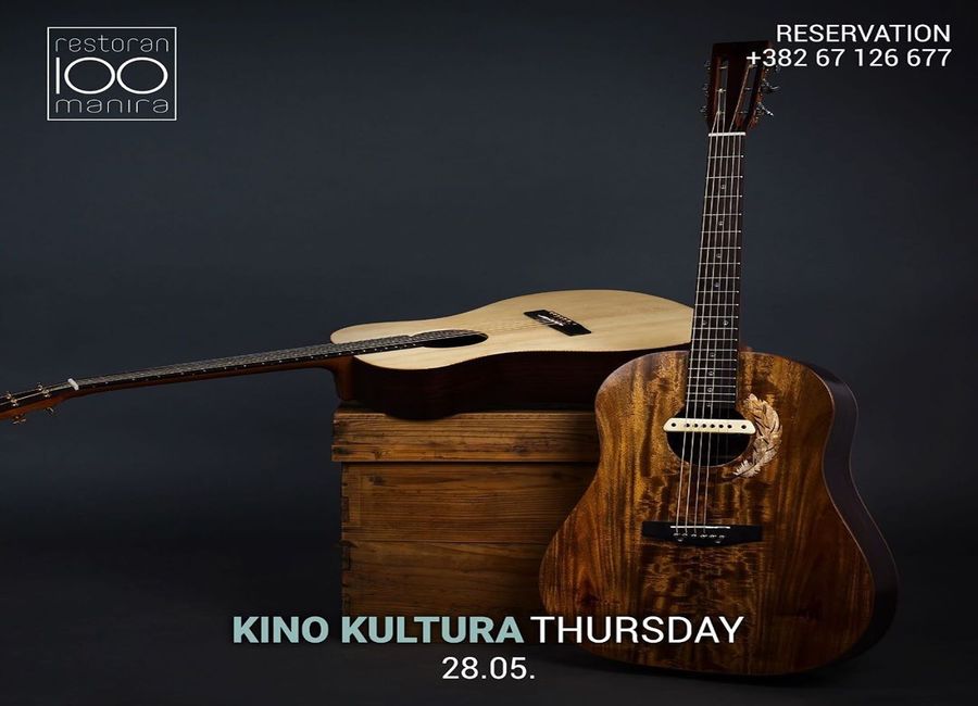 MK Kino kultura - live at restaurant 100 Manira!