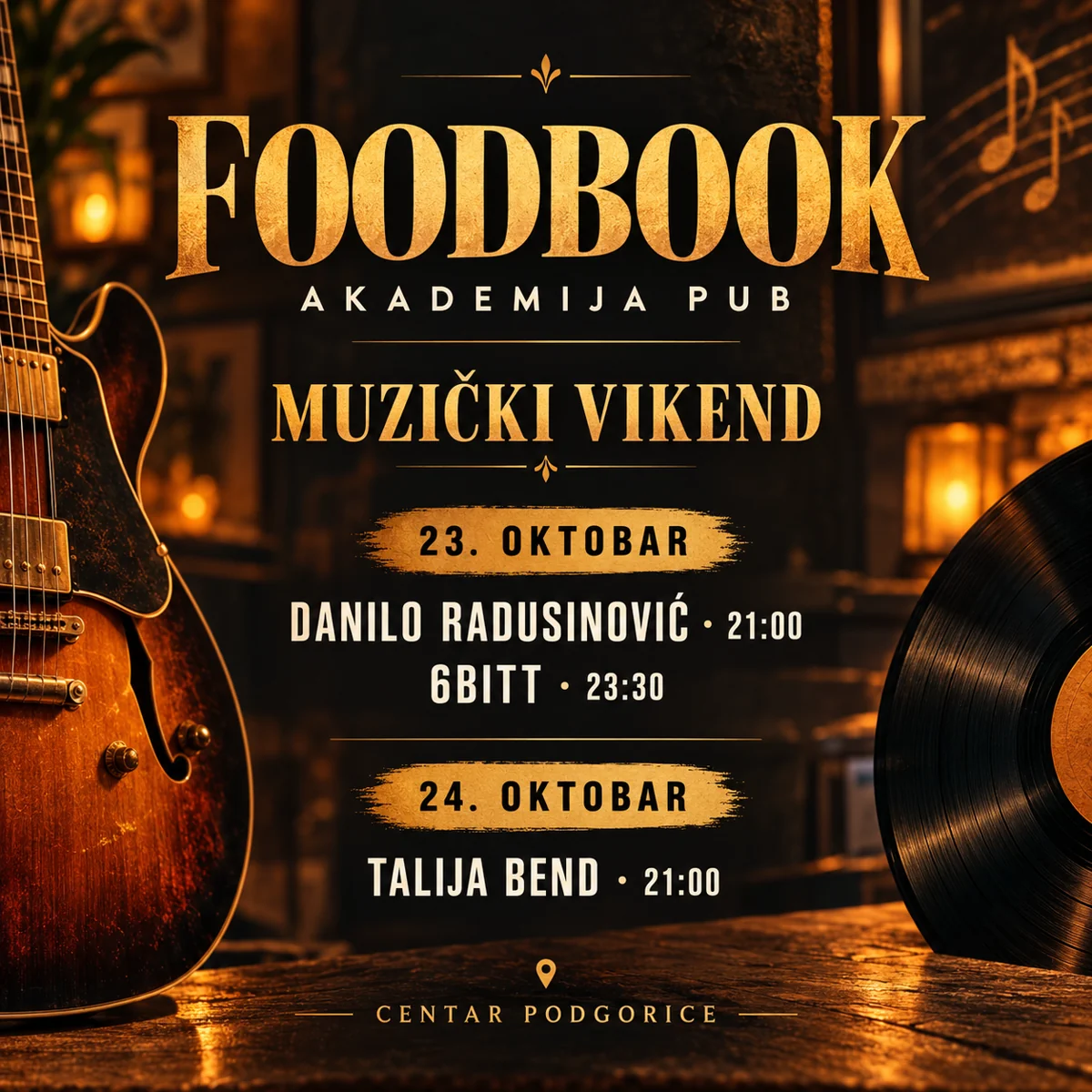 Vikend u Akademiji Pub