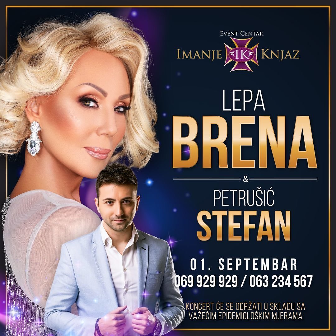 Lepa Brena i Stefan Petrušić na Imanju Knjaz!