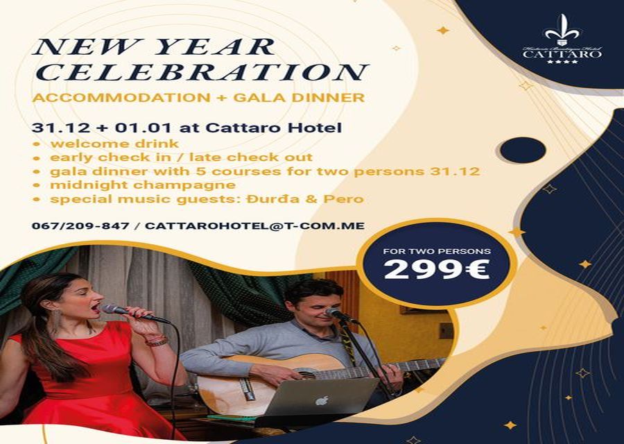 Nova godina u hotelu Cattaro!